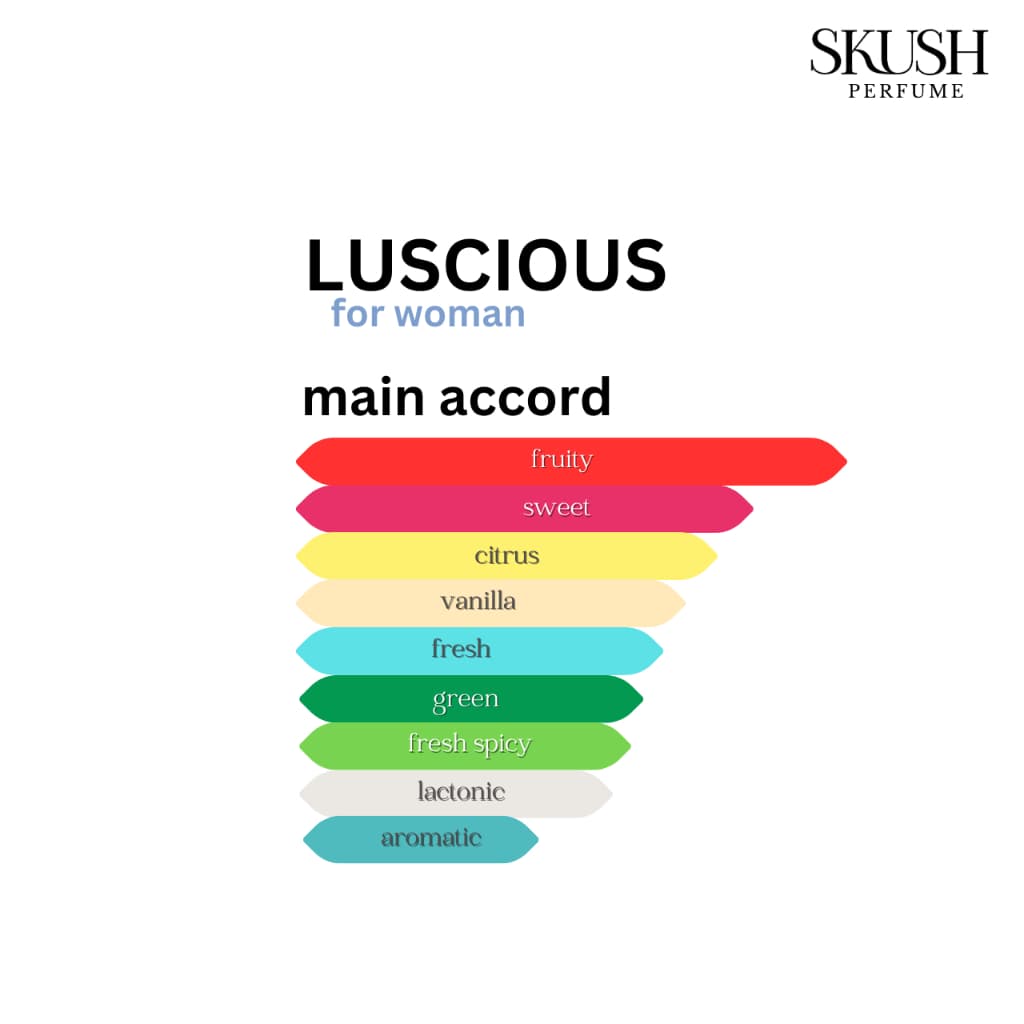 [ HOT SELLING ] SKUSH LUSCIOUS High Quality Perfume Women Minyak Wangi Wanita Pewangi Badan Parfum thumbnail 2